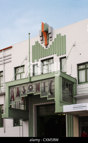 Art Deco architecture, Napier, New Zealand Stock Photo