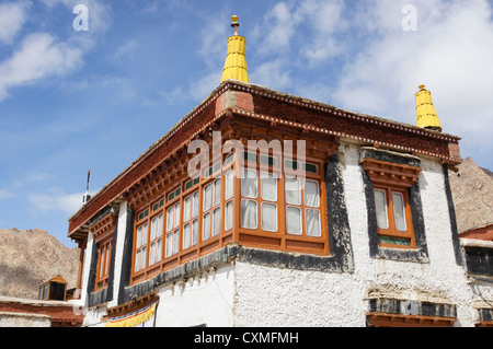 Likir monastery, Jammu and Kashmir, India Stock Photo