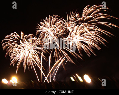 Fireworks display Stock Photo