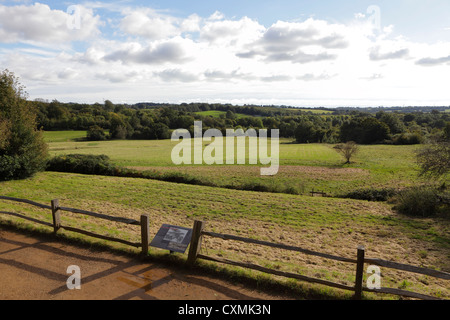 Battle Abbey overlooking the 1066 Battle of Hastings battlefield East Sussex England UK GB Stock Photo