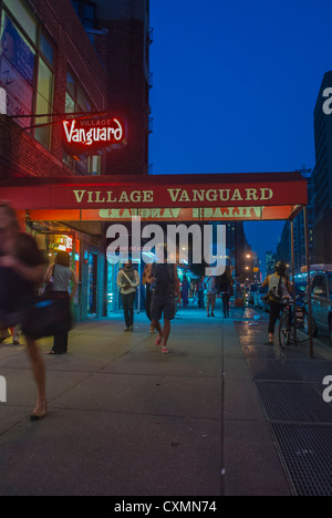 Village Vanguard, Jazz Club, New York USA Stock Photo - Alamy