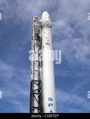 The Space Exploration Technologies Corp., or SpaceX, Falcon 9 rocket Stock Photo - Alamy