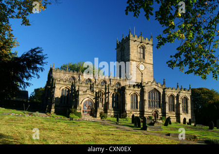 UK,South Yorkshire,Sheffield,Ecclesfield,St Mary's Church Stock Photo