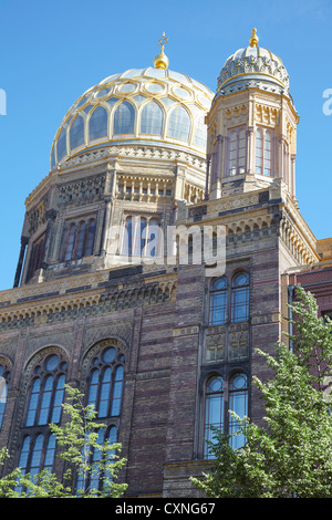 New Synagogue (Neue Synagoge) in Berlin, Germany Stock Photo