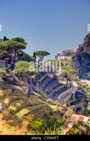 Ravello, Italy along the Amalfi Coast Stock Photo