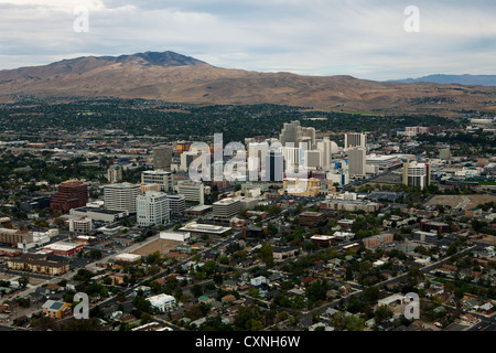 aerial photograph Reno, Nevada Stock Photo