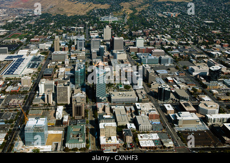 aerial photograph Salt Lake City, Utah Stock Photo