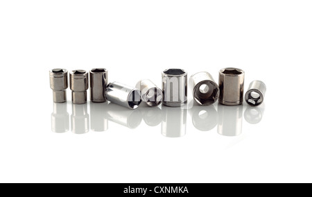 Screwdriver bits Stock Photo