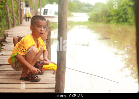 Cham people, living in Vietnam, Cambodia and China. Stock Photo