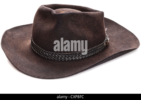 Akubra hat. Focus stack, in focus front to back. Stock Photo