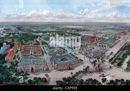 World's Fair, St Louis, Missouri, 1904 Stock Photo