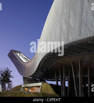 Holmenkollen Ski Jump, Holmenkollen, Norway. Architect: JDS Architects, 2011. Stock Photo