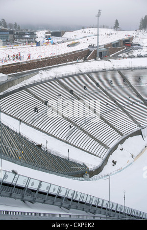 Holmenkollen Ski Jump, Holmenkollen, Norway. Architect: JDS Architects, 2011. Stock Photo