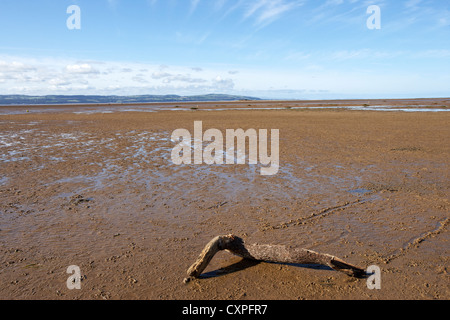 West Kirby beach on the River Dee estuary Wirral UK Stock Photo