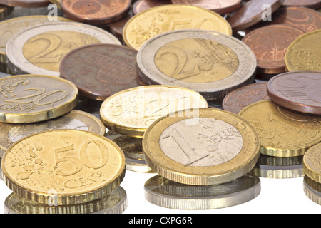 Euro money close up Stock Photo