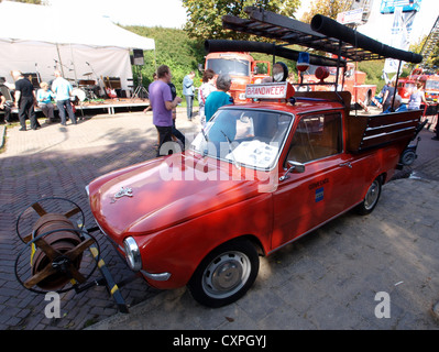DAF 44 fire engine truck Stock Photo