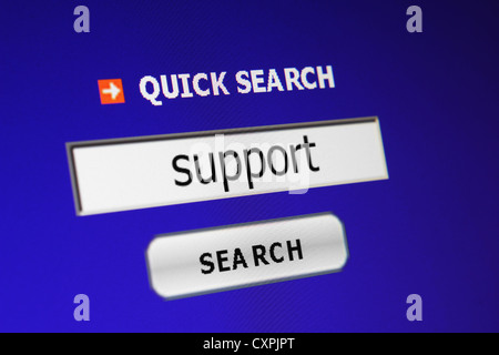 Web search concept Stock Photo