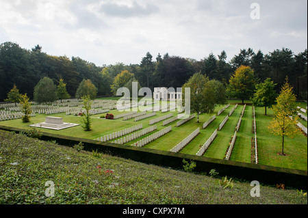 The Buttes New British Cemetery (New Zealand) Memorial is a World War I memorial, located in Buttes New British Cemetery. Stock Photo