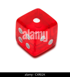 Red dice Stock Photo