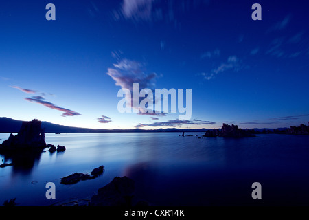 Tufa rock formation, mono lake, california, usa Stock Photo