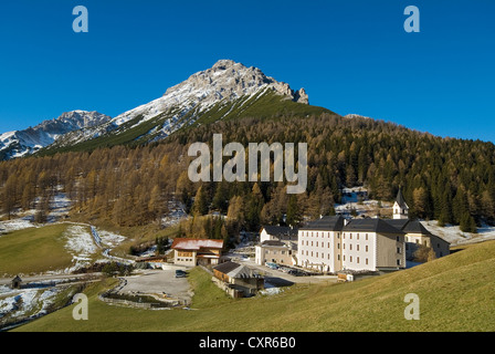 Pilgrimage Church of Maria Waldrast, Matrei am Brenner, Tyrol, Austria, Europe, PublicGround Stock Photo