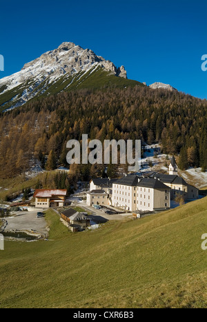 Pilgrimage Church of Maria Waldrast, Matrei am Brenner, Tyrol, Austria, Europe, PublicGround Stock Photo