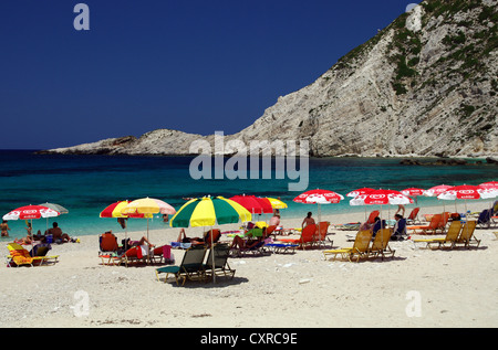 Petani Beach, Kefalonia, Greece Stock Photo