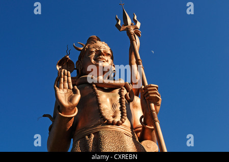 Kailashnath Mahadev Shiva statue, Banepa, Sanga, Kathmandu Valley, Nepal, Asia Stock Photo