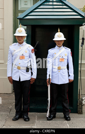 Guards, Royal Grand Palace, Bangkok, capital of Thailand, Southeast Asia, Asia Stock Photo