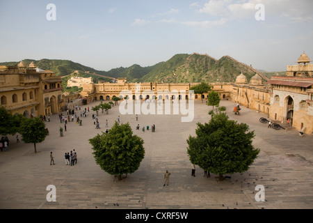 The Amber Fort in Jaipur, India. Stock Photo