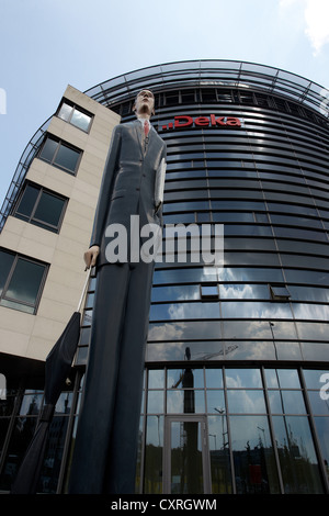 The building of the Deka Bank in Luxembourg, Europe Stock Photo