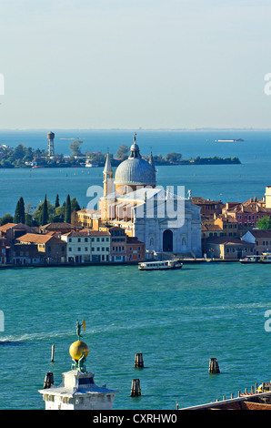 View of the Church Il Redentore, Venice, Veneto, Italy, Europe Stock Photo