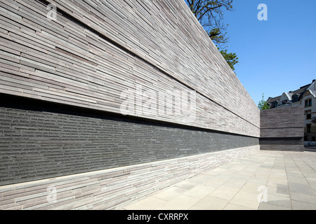 Memorial to the Murdered Jews of Wiesbaden, Old Synagogue, Wiesbaden, Hesse, Germany, Europe, PublicGround Stock Photo