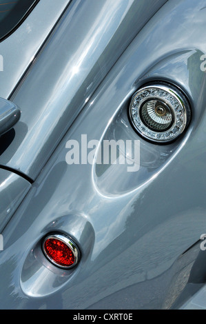 Wiesmann sports car, GT, detail view, tail lights, Munich, Bavaria, Germany, Europe
