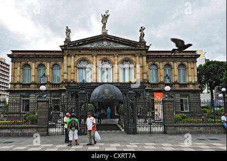 National Theatre, San Jose, Costa Rica, Central America Stock Photo