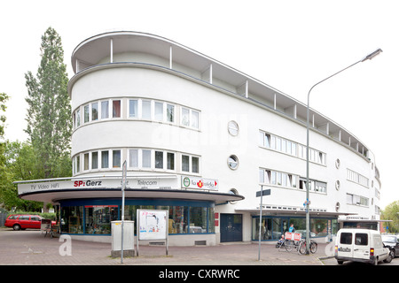 Roemerberg housing estate, New Objectivity, Frankfurt am Main, Hesse, Germany, Europe, PublicGround Stock Photo