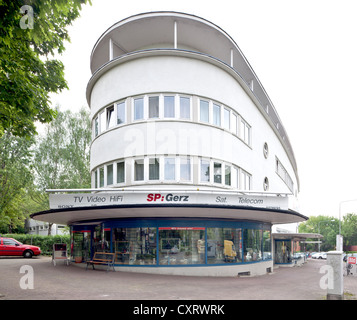 Roemerberg housing estate, New Objectivity, Frankfurt am Main, Hesse, Germany, Europe, PublicGround Stock Photo