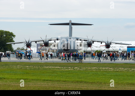 Military transport aircraft Airbus A400M Atlas Stock Photo