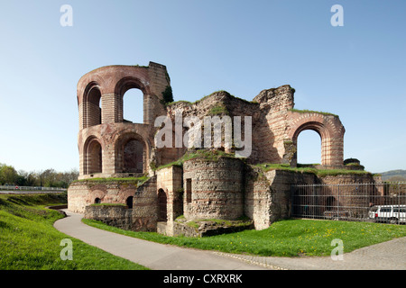 Roman Imperial Baths, UNESCO World Heritage Site, Trier, Rhineland-Palatinate, Germany, Europe, PublicGround Stock Photo