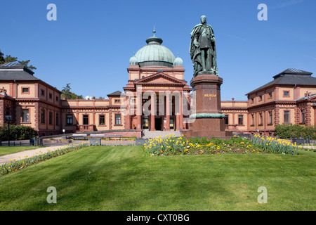 Kaiser-Wilhelm Bath in the spa gardens, Kurpark, Bad Homburg von der Hoehe, Hesse, Germany, Europe Stock Photo