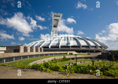 Olympic Stadium, Montreal, Quebec, Canada Stock Photo