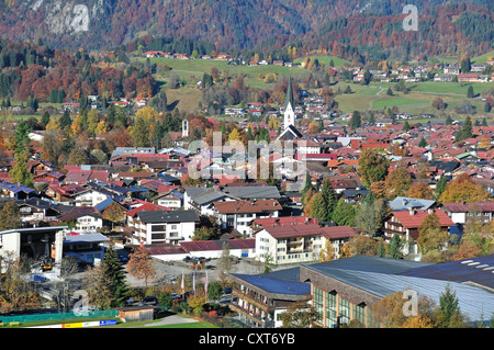 Oberstdorf, Upper Allgaeu, Bavaria, Germany, Europe, PublicGround Stock Photo