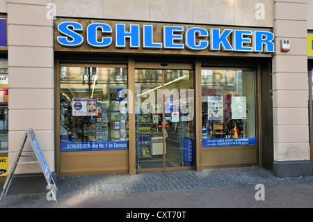 Branch store of the Schlecker drug store chain, Kaiserstrasse street, Frankfurt, Hesse, PublicGround Stock Photo