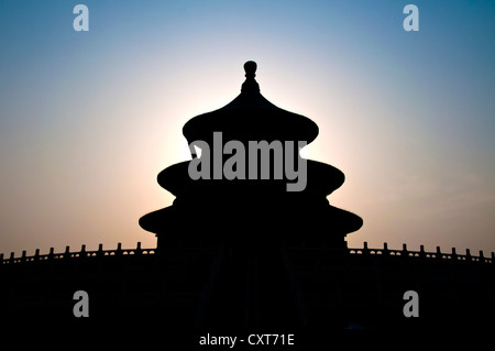 Hall of Prayer for Good Harvests at the Temple of Heaven complex, Beijing, China Stock Photo