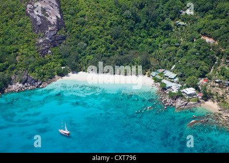 Anse Soleil, southern Mahe, Mahe, Seychelles, Africa, Indian Ocean Stock Photo