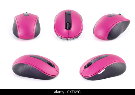 computer mouse isolated on white background Stock Photo