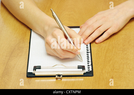 paper pen pencil Stock Photo