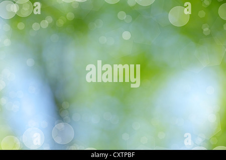 Natural green a blurred background Stock Photo
