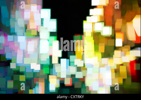 Abstract design expressions in lights and color Stock Photo