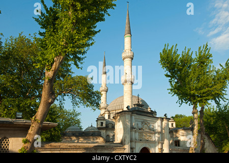 Türkei, Istanbul, Eyüp, Eyüp Sultan Moschee Stock Photo